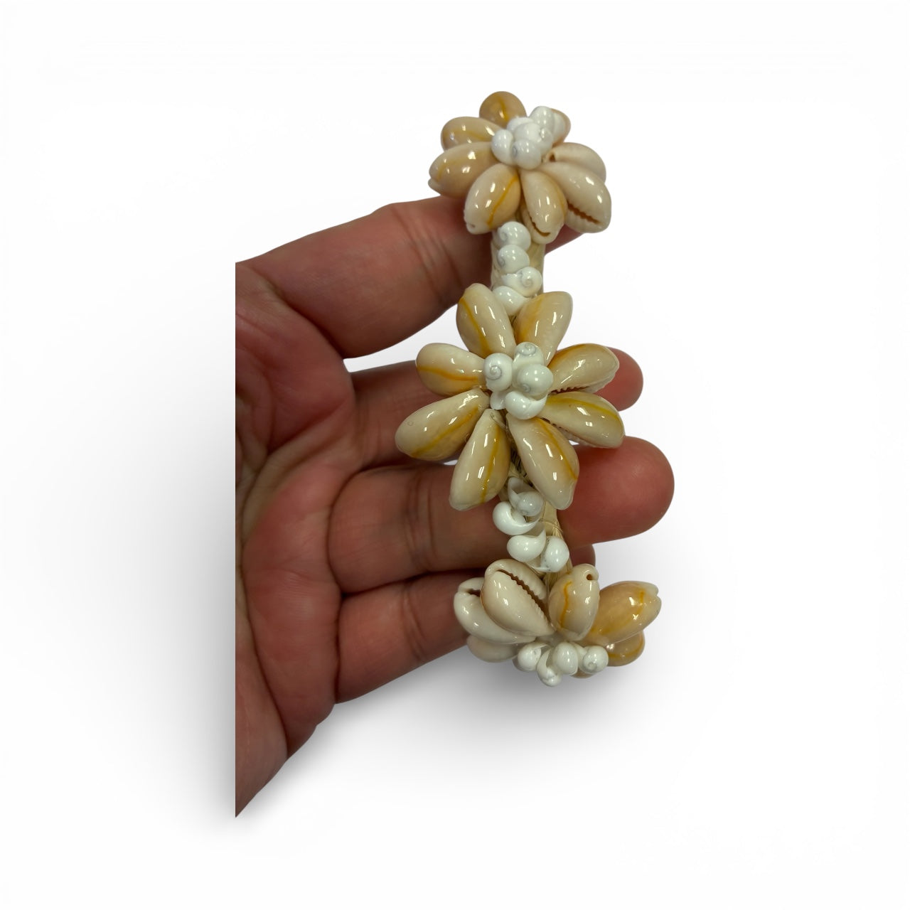 Handcrafted Island Shell Flower Necklace Set (ASSS01)