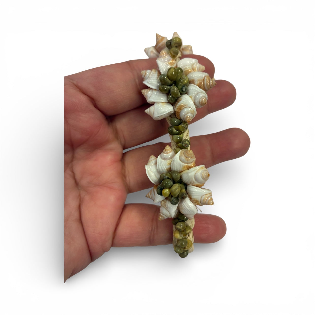 Handcrafted Island Shell Flower Necklace Set (ASSS011)