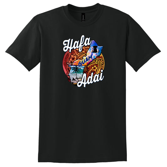 Håfa Adai Guam Tribal Shirt (ITSG3)