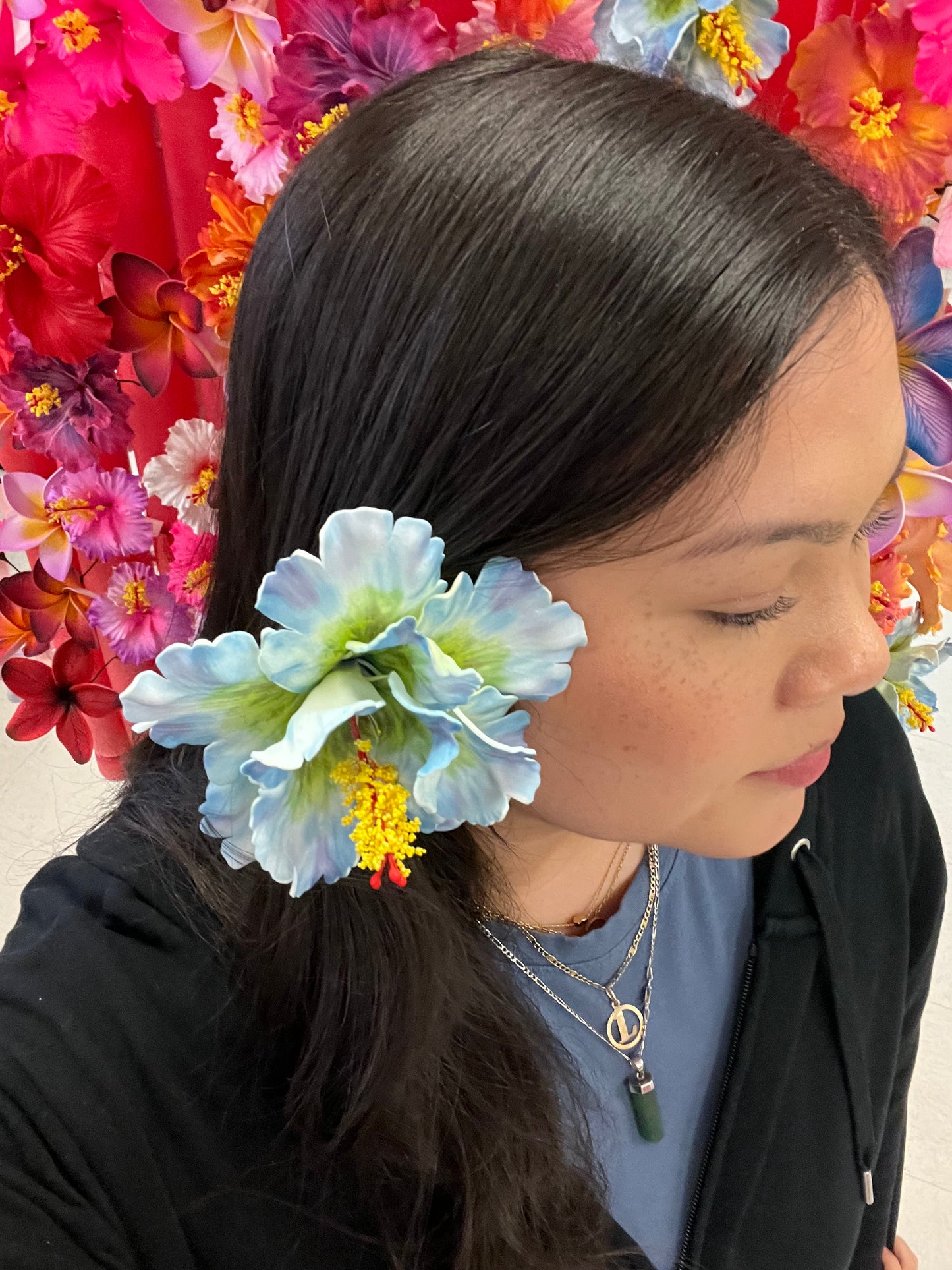 HIBISCUS Hair Flower - AOLFL003 (11cm)