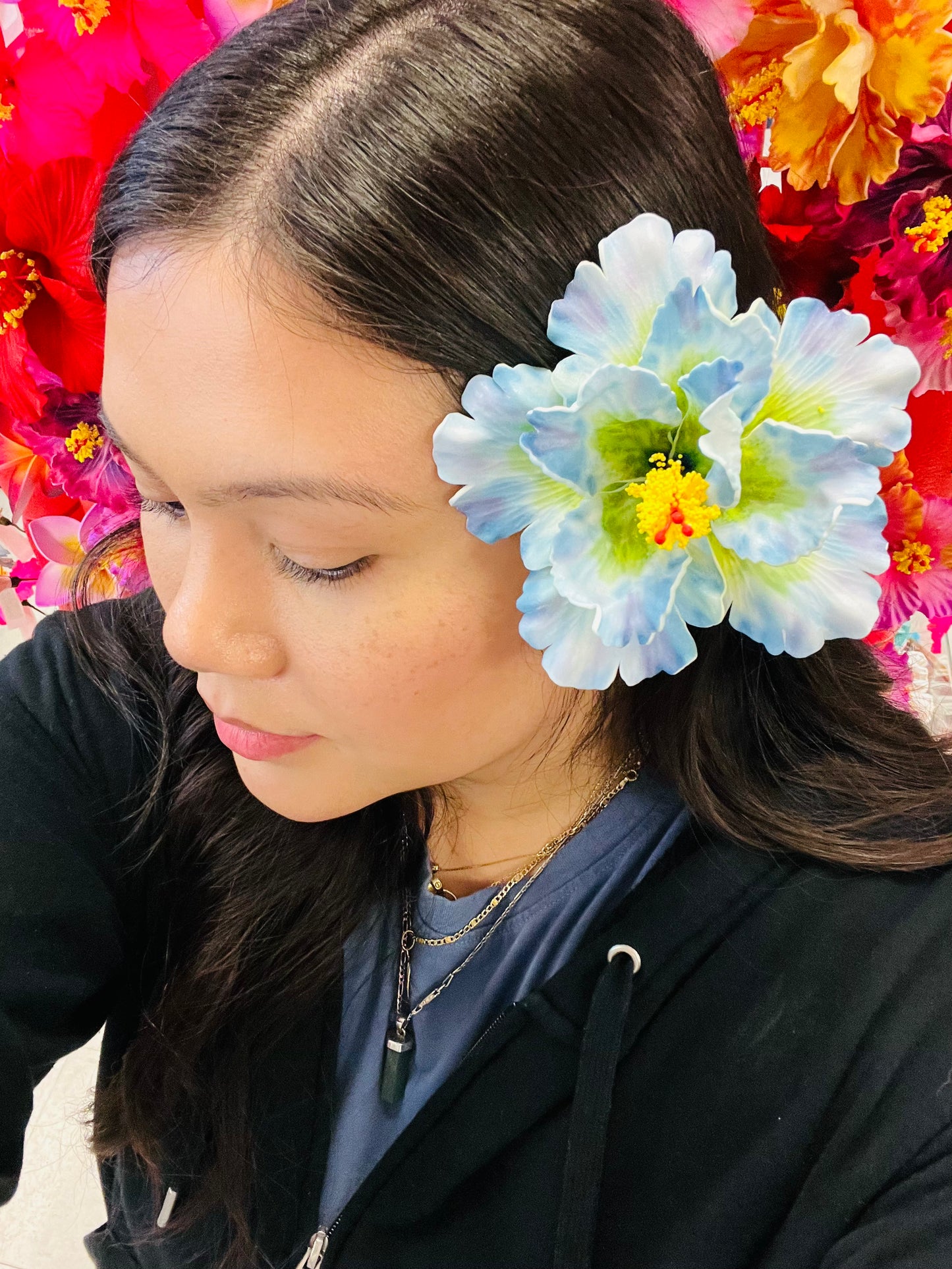 HIBISCUS Hair Flower - AOLFL003 (11cm)