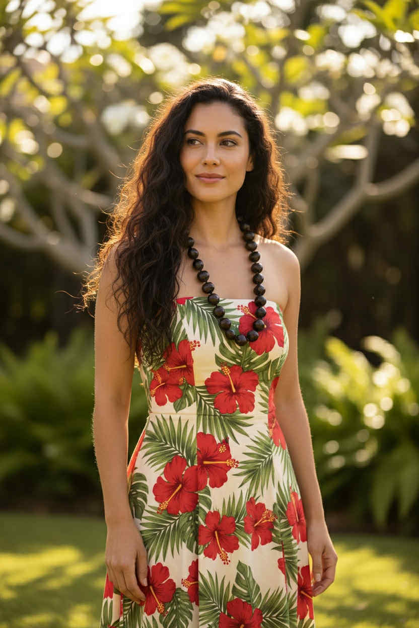 Authentic Kukui Nut Necklace 32” – Hawaiian Lei Jewelry | Black