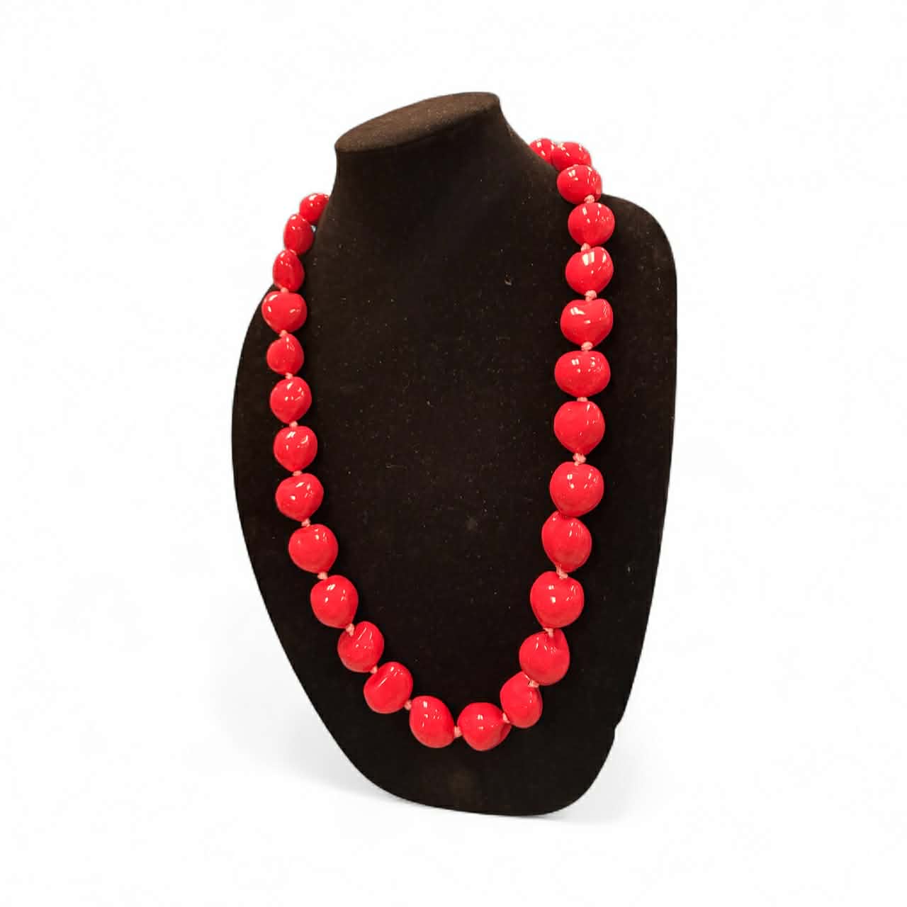 Authentic Kukui Nut Necklace 32” – Hawaiian Lei Jewelry | Pink