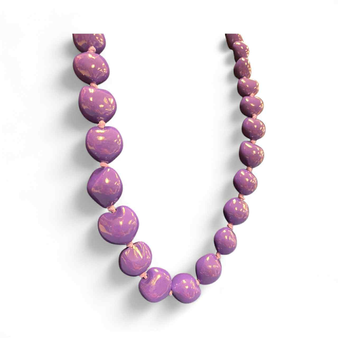 Authentic Kukui Nut Necklace 32” – Hawaiian Lei Jewelry | Lavender