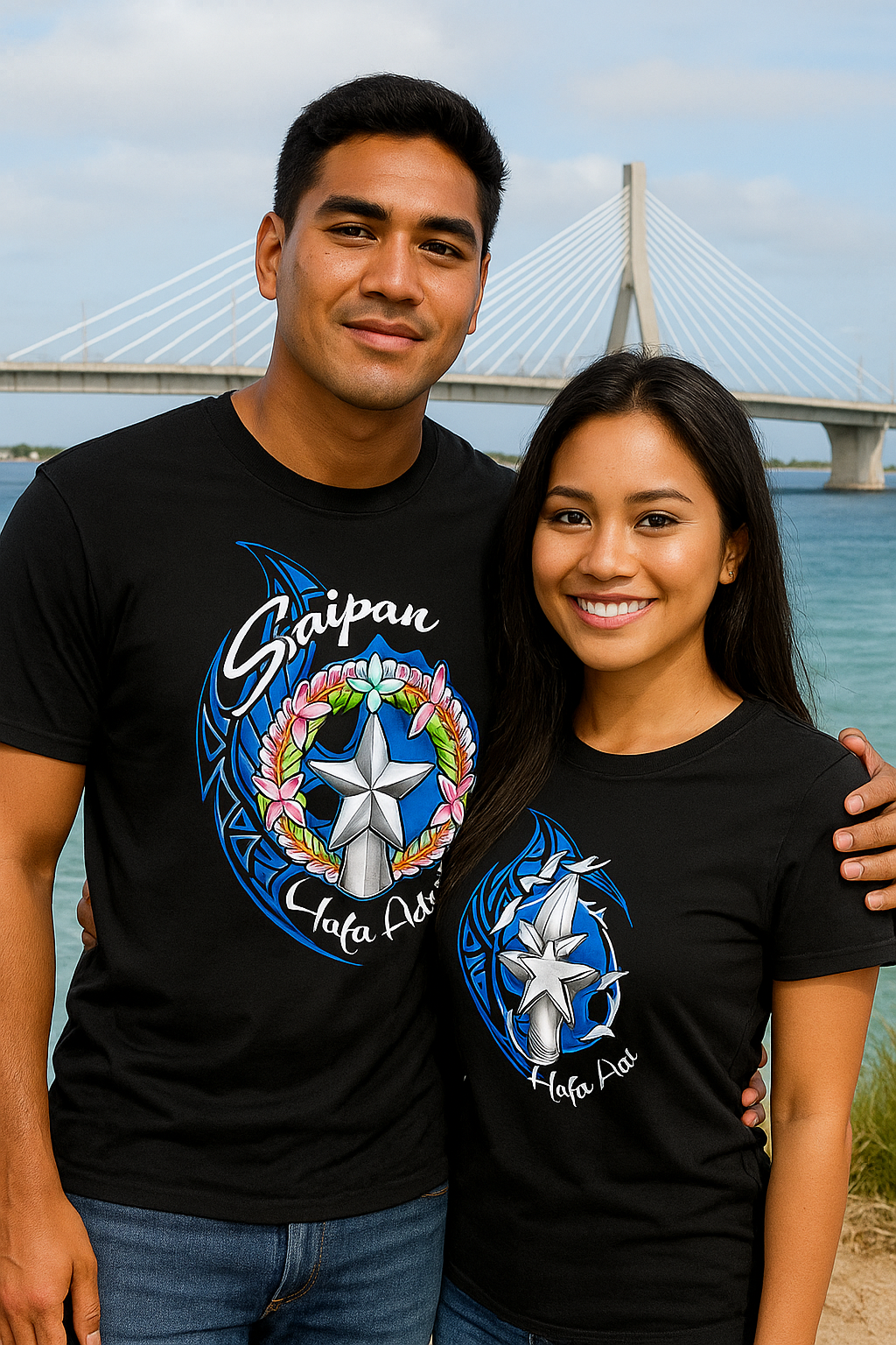 Saipan “Håfa Adai” Island Heritage Tee – Unisex (ITSC1)