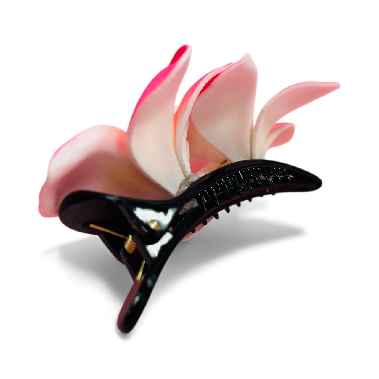 PLUMERIA Flower Hair Clip Pink AOLFL014