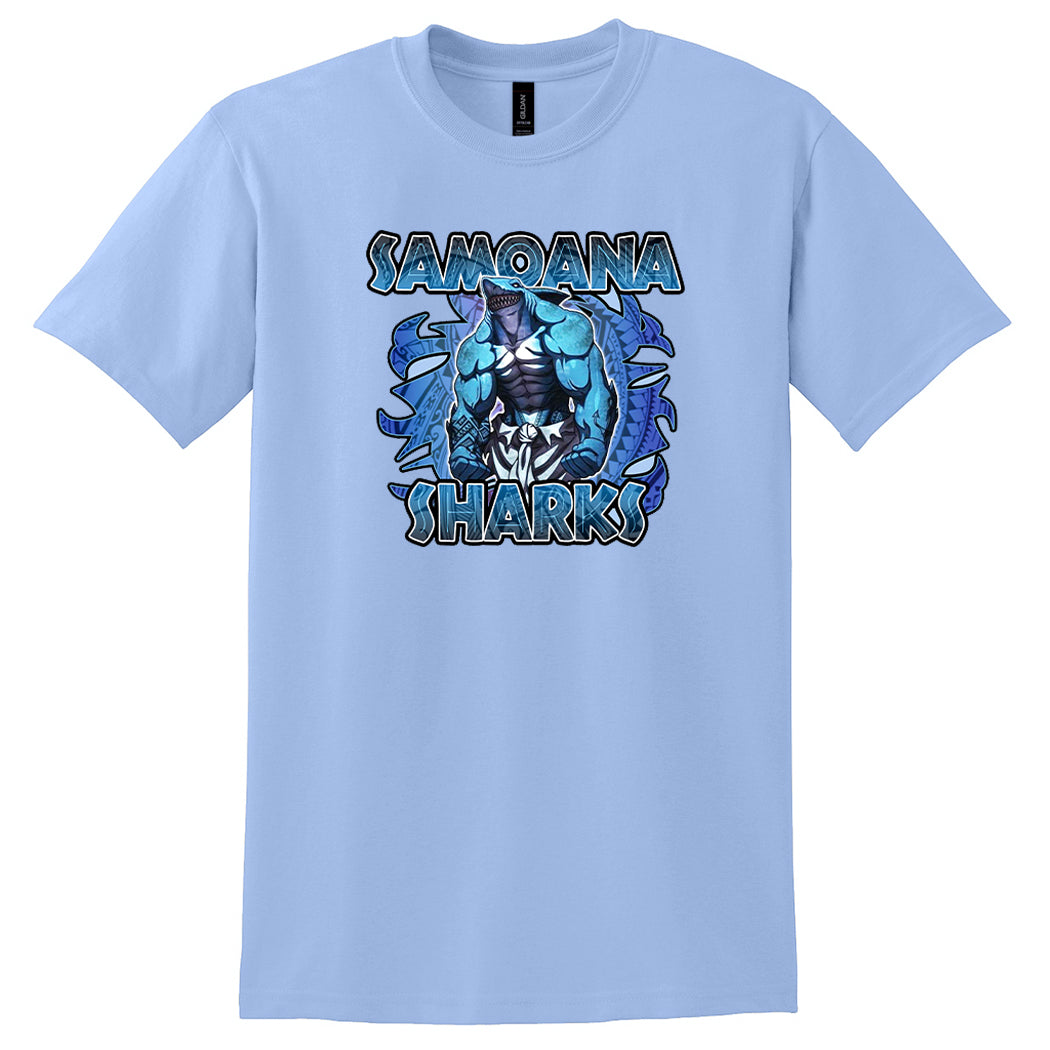 Samoana Sharks Unisex T-Shirt – Island Graphic Apparel  (ITSS7)