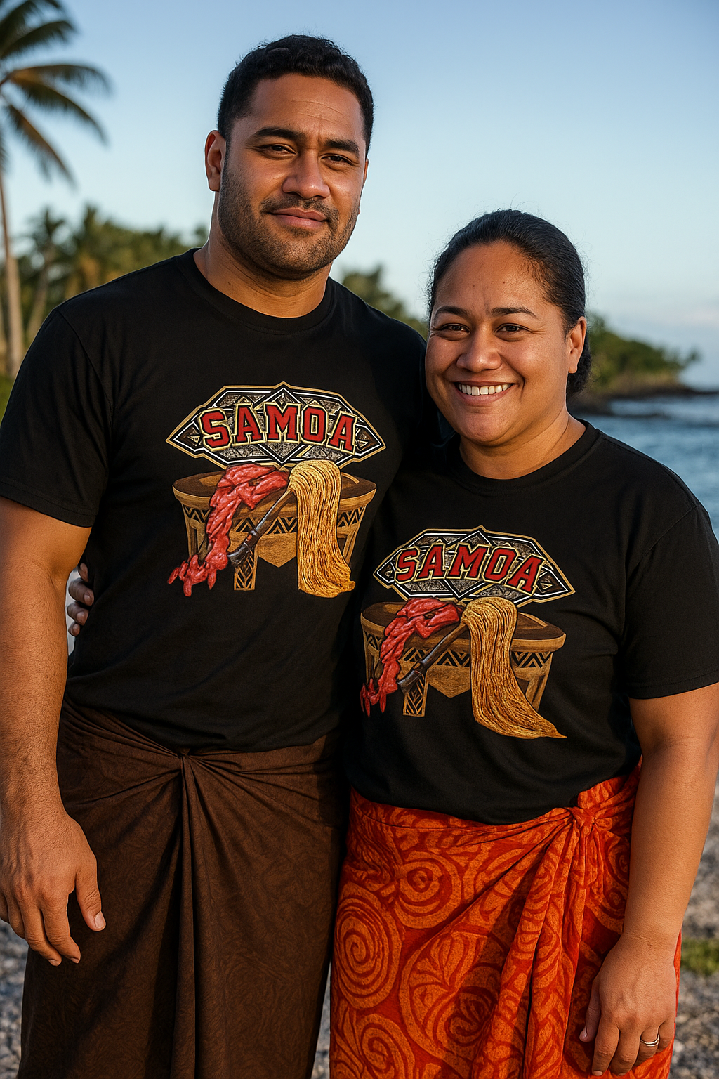 Islander T-Shirt — Unisex Samoa Tanoa Heritage Design (ITSS3)