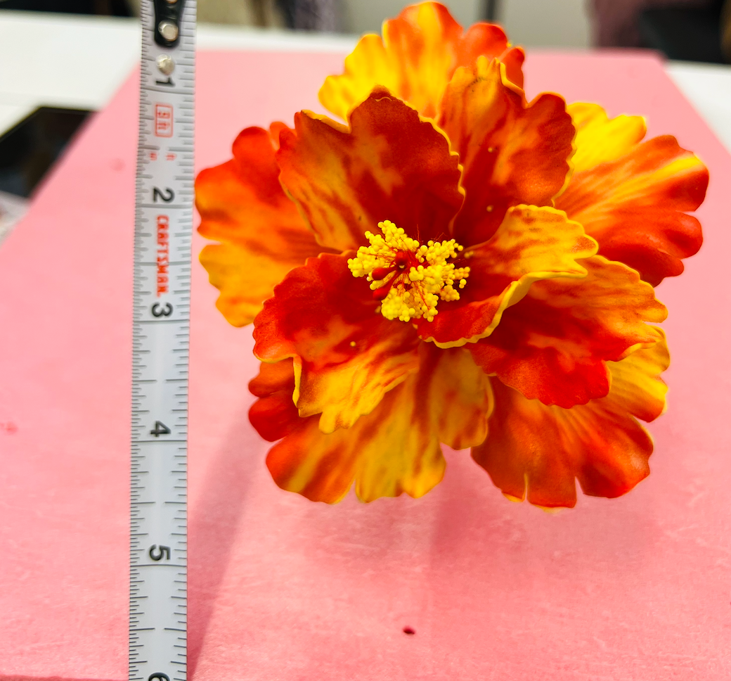 HIBISCUS - Hair Flower Accessory AOLFL005 (11cm)