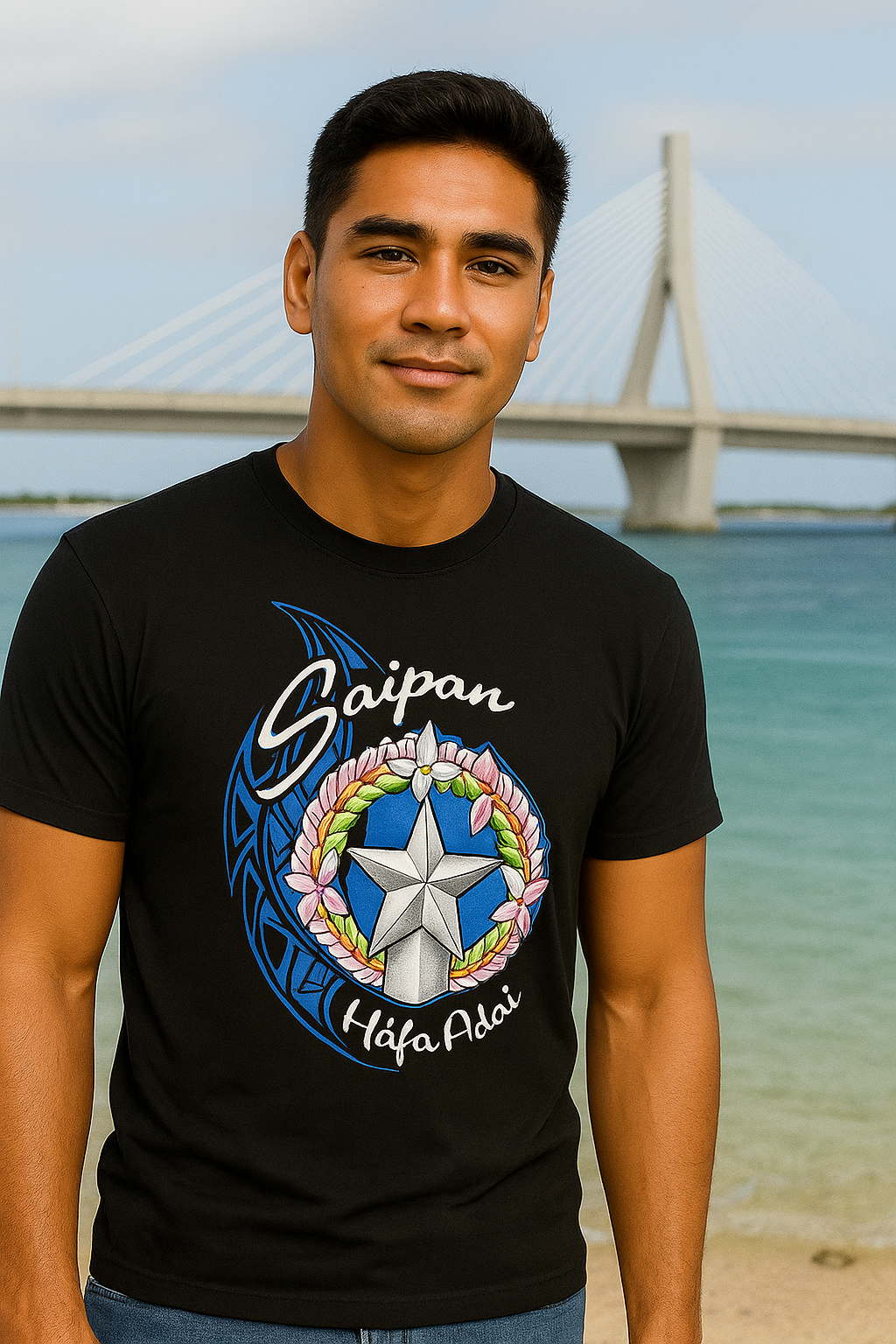 Saipan “Håfa Adai” Island Heritage Tee – Unisex (ITSC1)
